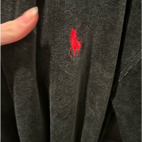 Vintage & NWT “Polo Ralph Lauren” Men’s Robe! Size S/M And 100% Cotton - Picture 11 of 12
